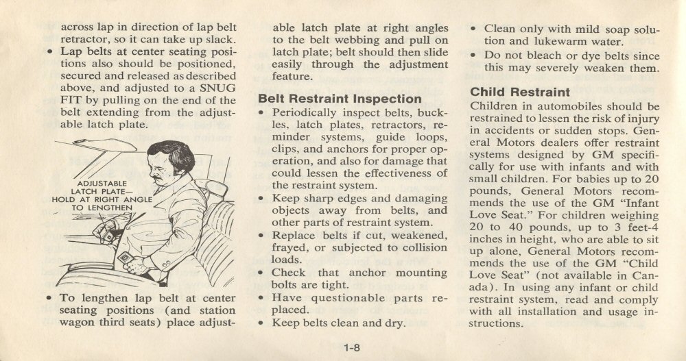 1977 Chev Chevelle Owners Manual Page 101